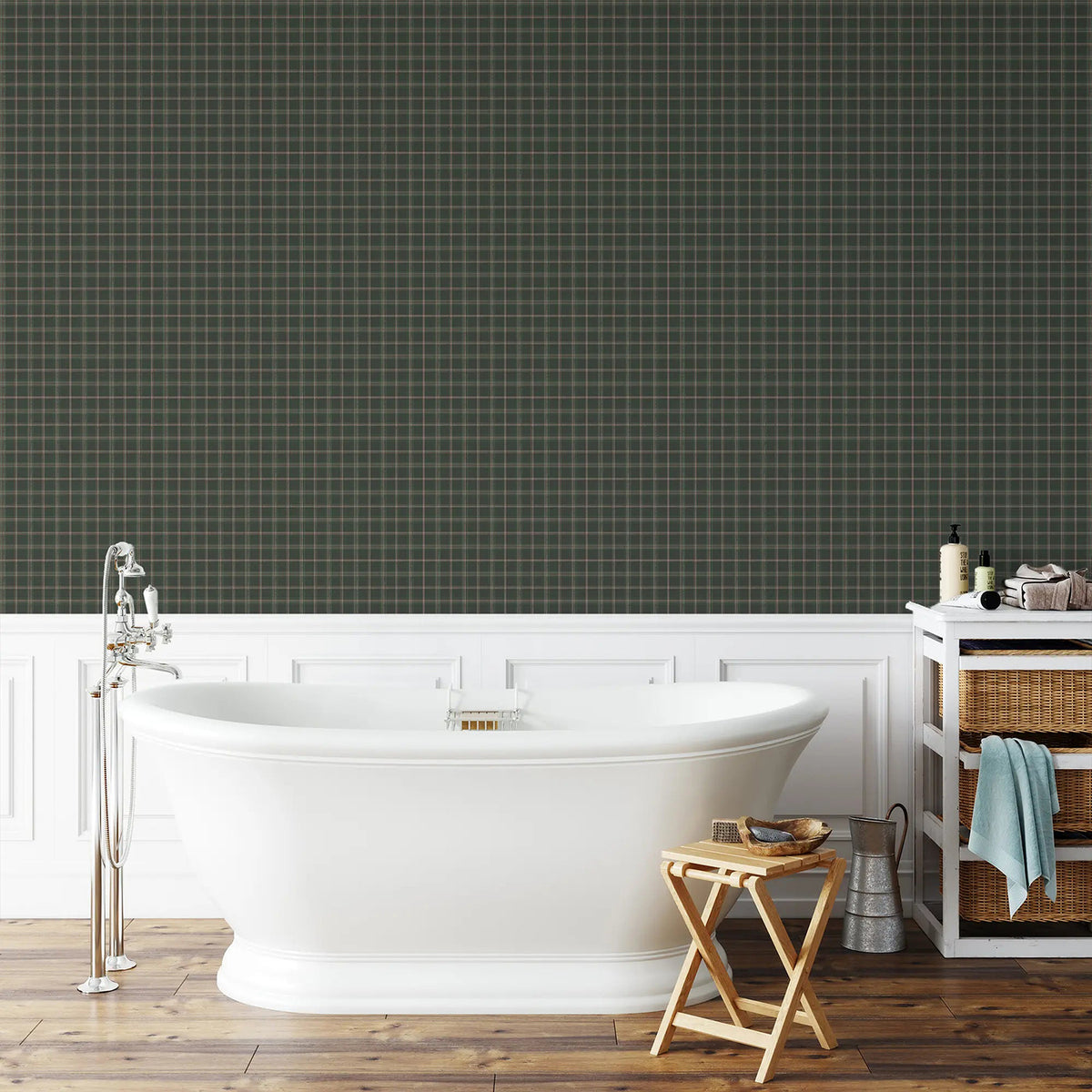 Mitchell Black Tideway Small Wallpaper
