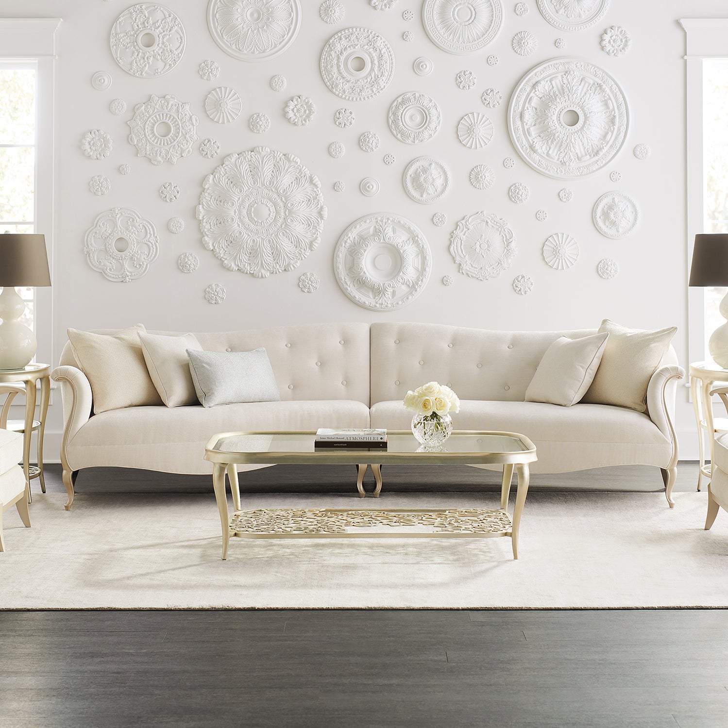 Caracole Two To Tango Right Arm Facing Loveseat - Final Sale