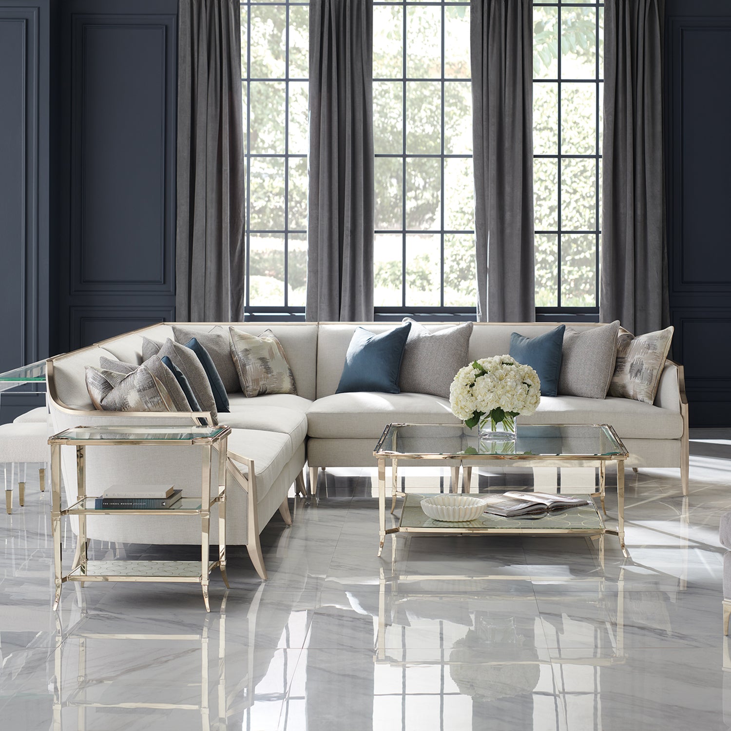 Caracole X Factor Left Arm Facing Loveseat - Final Sale