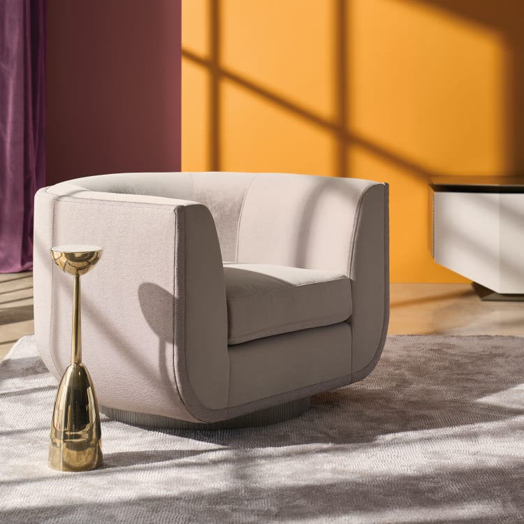 Caracole Clipper Swivel Chair