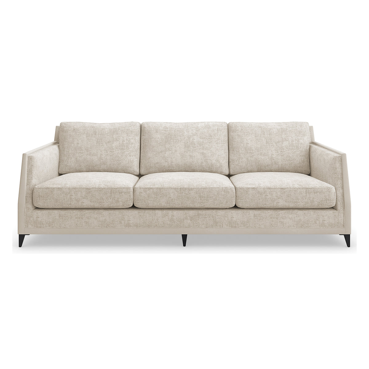 Caracole Limitless Beige Sofa in Beige, side profile