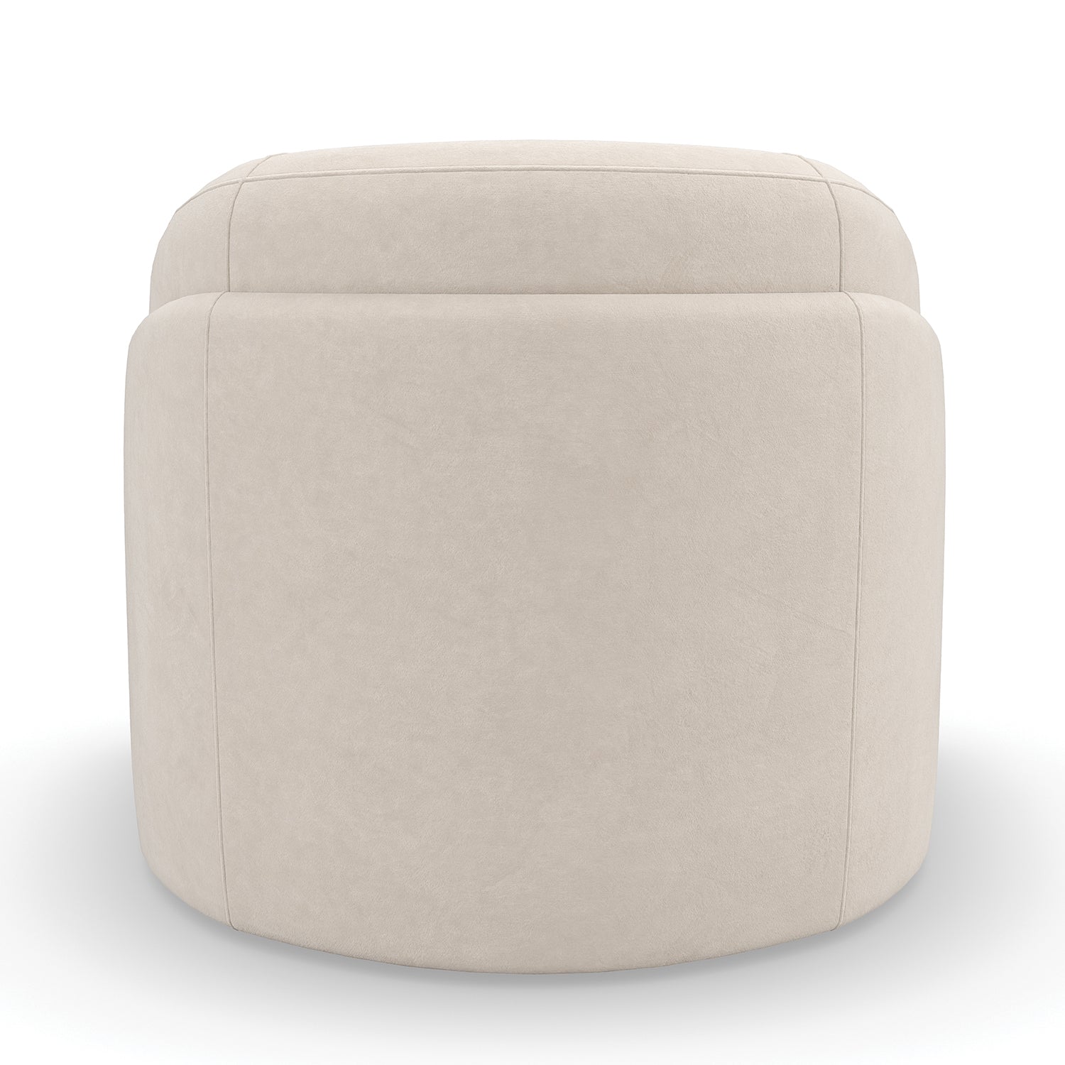 Caracole Movement Alabaster Chair in Alabaster, upholstery and material detail