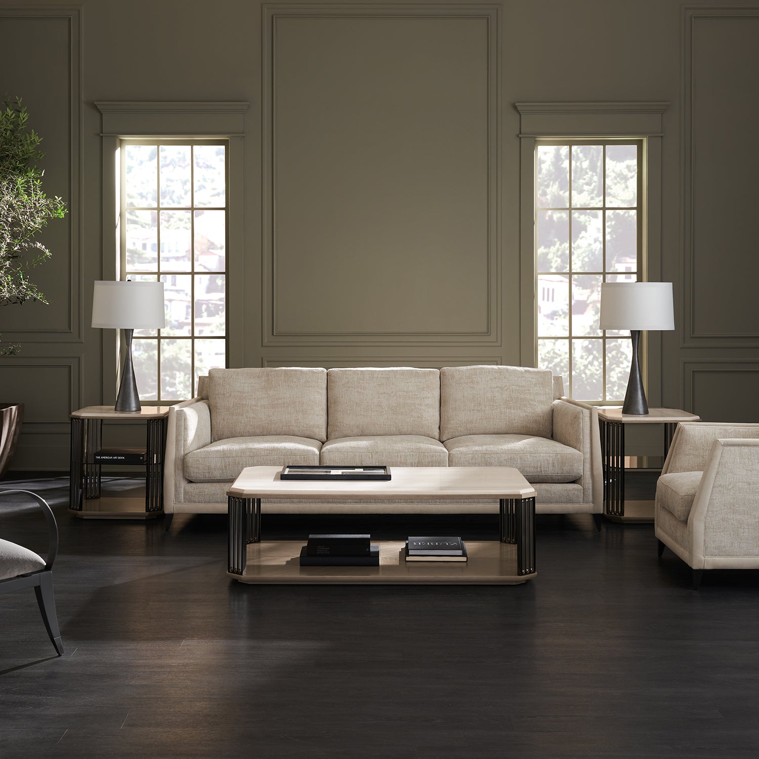 Caracole Limitless Beige Sofa