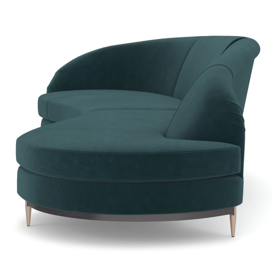 Caracole Three'S Company Left Chaise Sectional