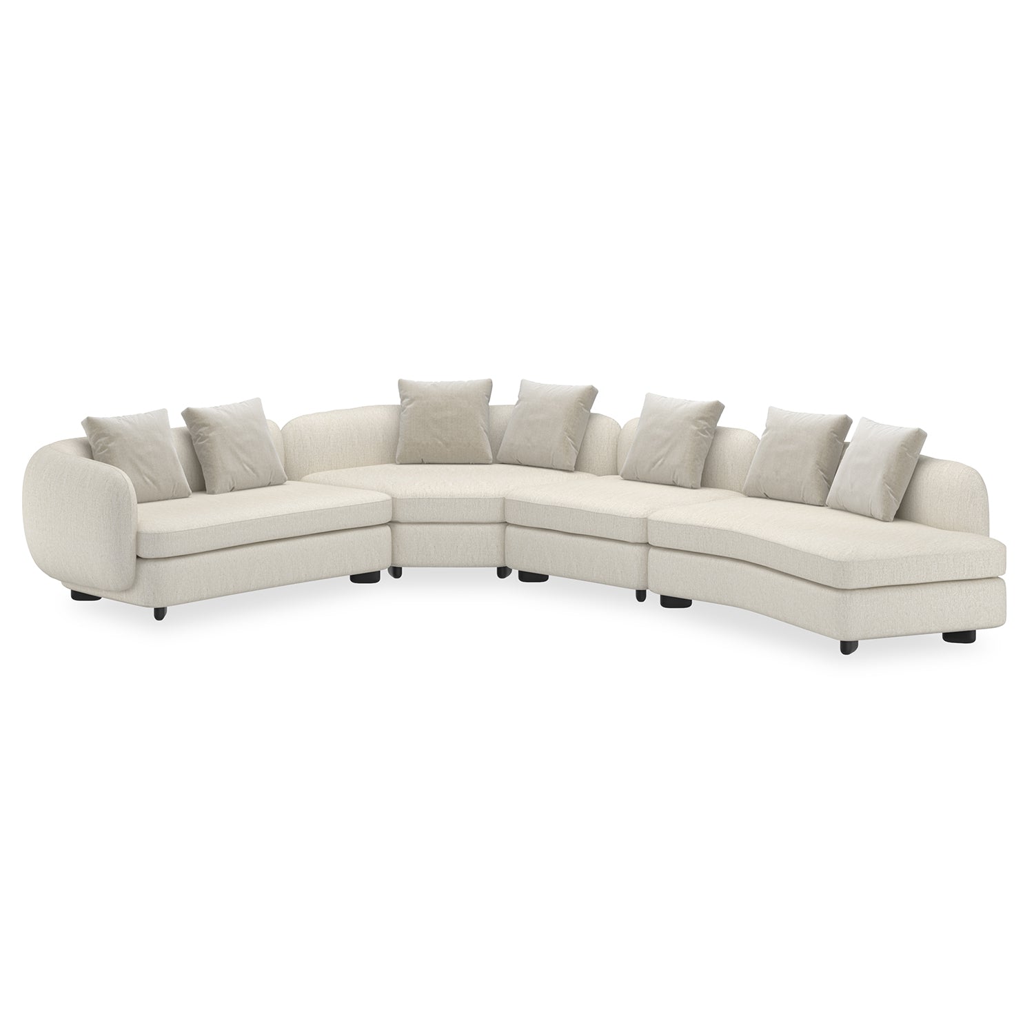 Caracole Lumi 4 Piece Sectional