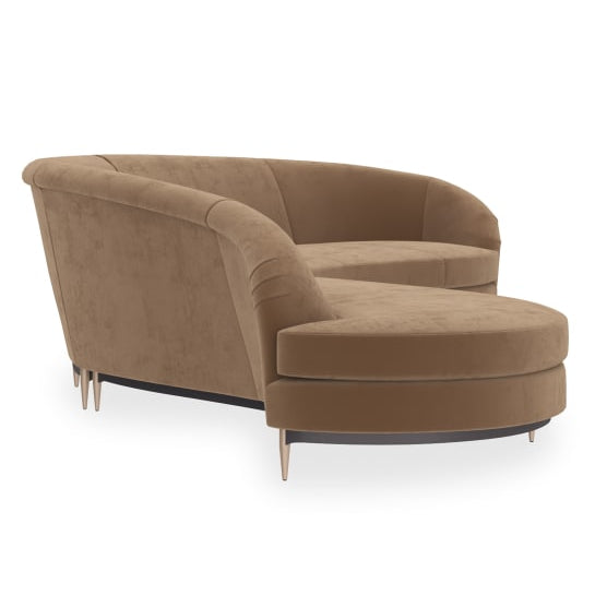 Caracole Threes Company Left Chaise 3 Piece Sectional Sofa