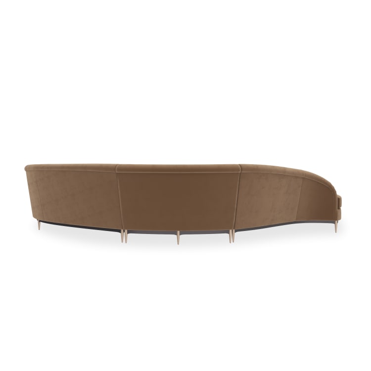 Caracole Threes Company Left Chaise 3 Piece Sectional Sofa