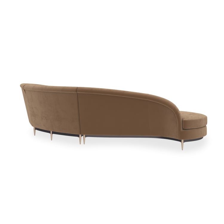 Caracole Threes Company Left Chaise 3 Piece Sectional Sofa
