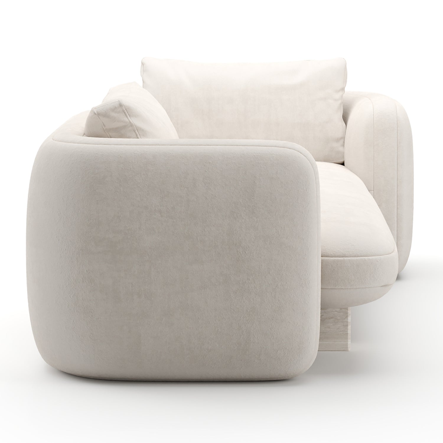 Caracole Overlap Ecru Bedroom Chaise Lounge