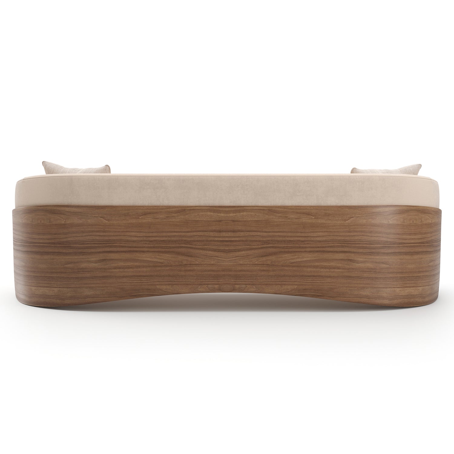 Caracole Fleur Wood Back Sofa