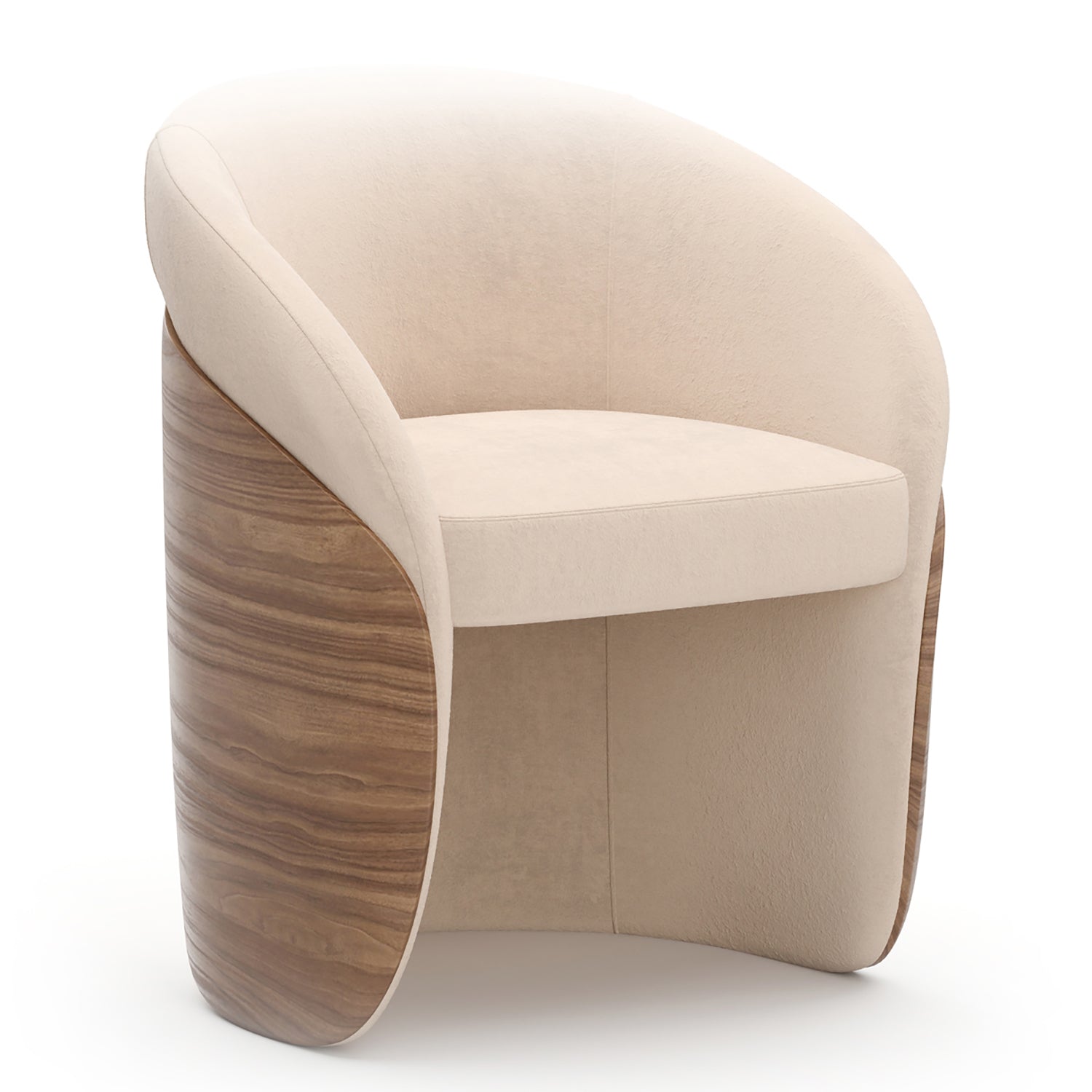 Caracole Fleur Wood Back Dining Chair