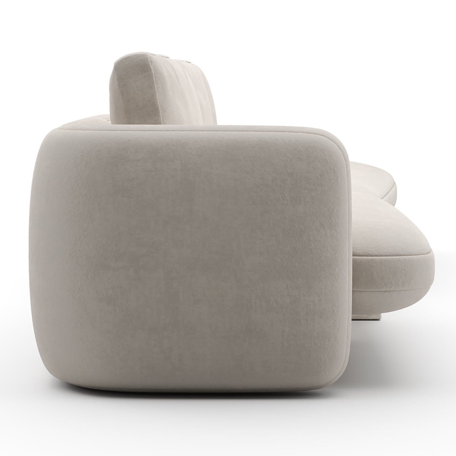 Caracole Overlap Bumper Ecru Sectional Sofa