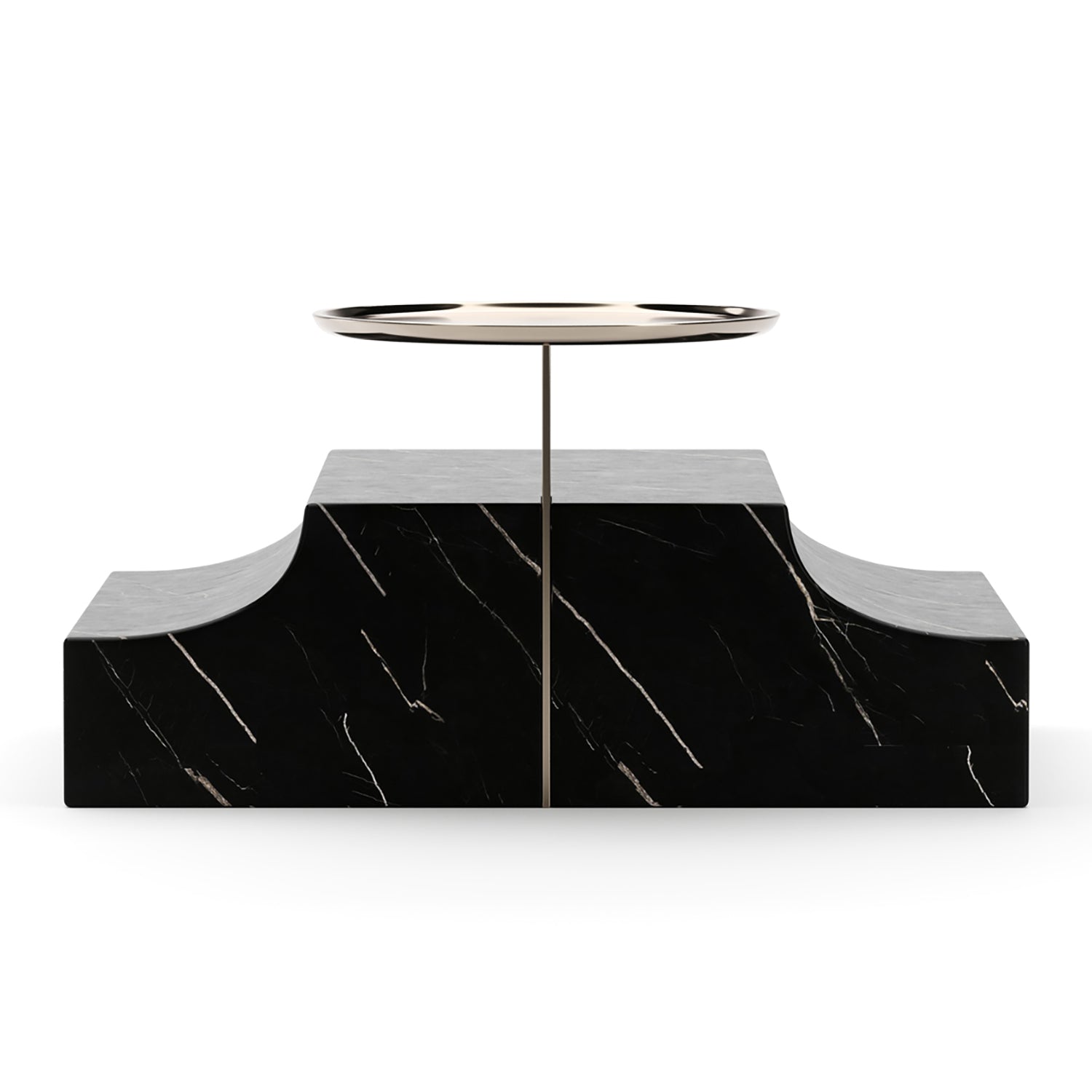 Caracole Overlap Dark Sectional Base