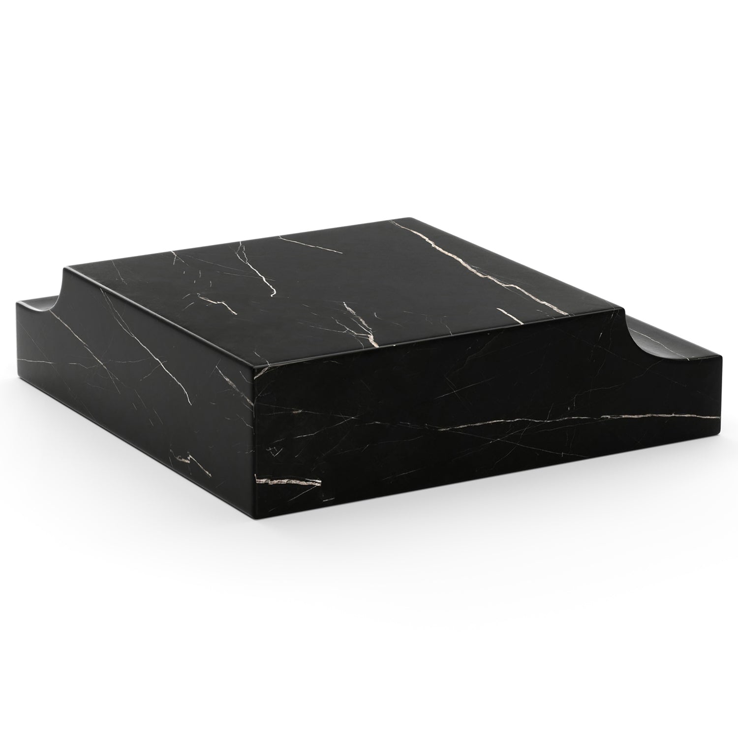 Caracole Overlap Dark Sectional Base