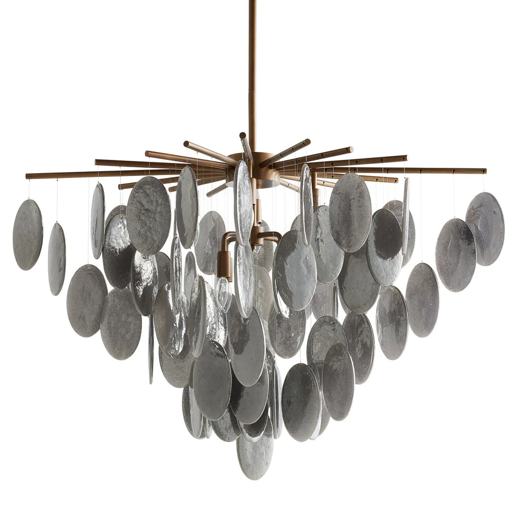 Arteriors Tiffany Gray Chandelier