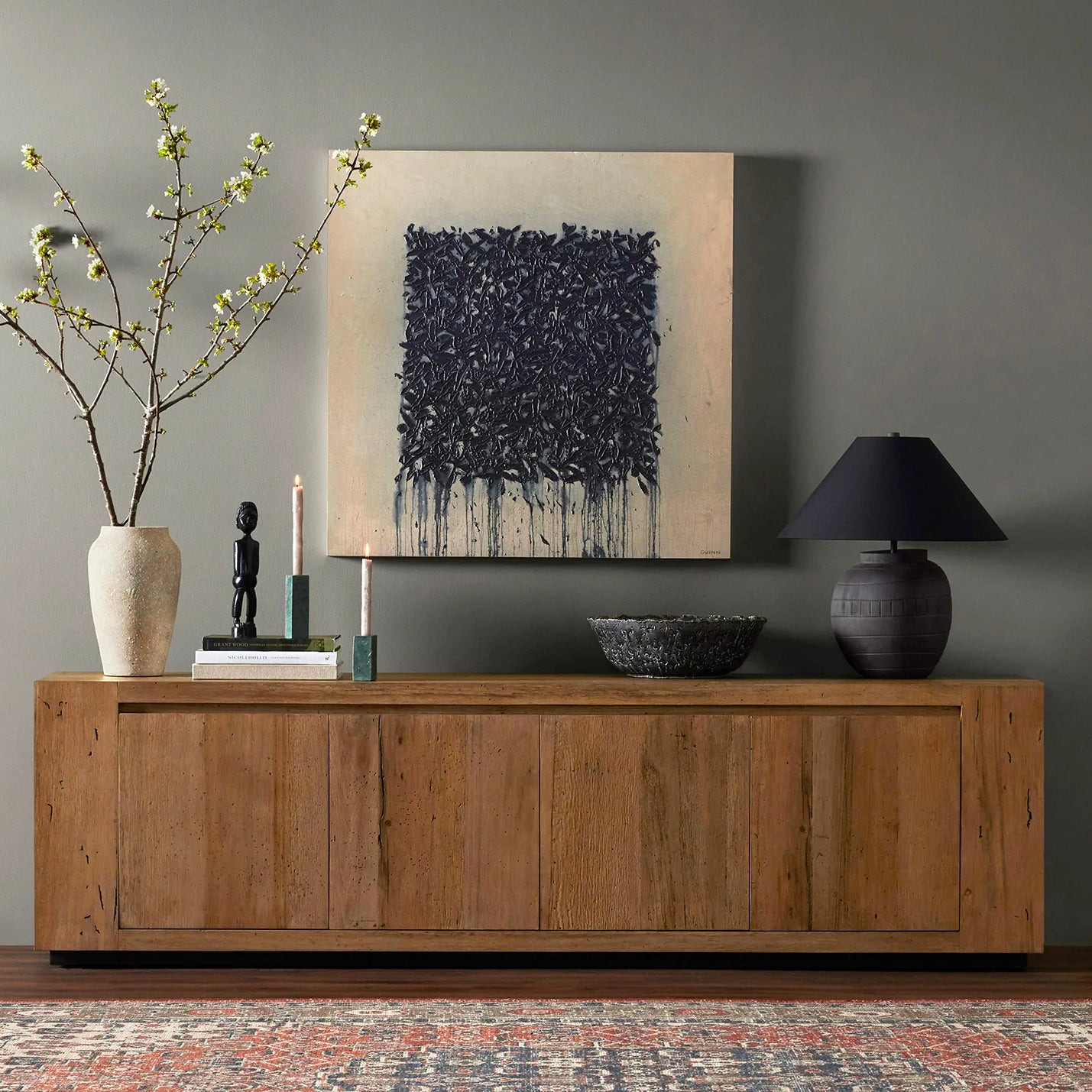 Four Hands Abaso Media Console