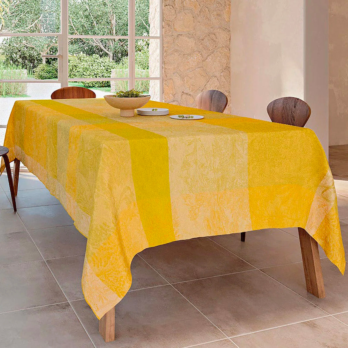 Garnier Thiebaut Mille Esprit Jardin Solaire Tablecloth