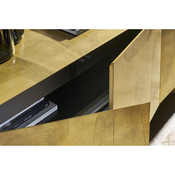 Vanguard Furniture Calder Dual Tone Brass Buffet