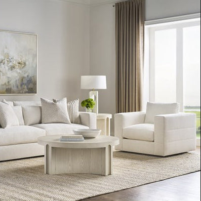 Vanguard Furniture Leone Nomad Snow Swivel Chair