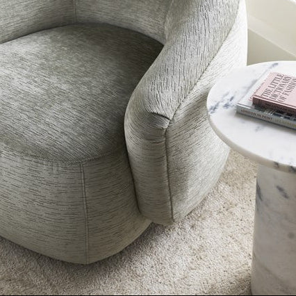 Vanguard Furniture Canyon Ambaji White End Table