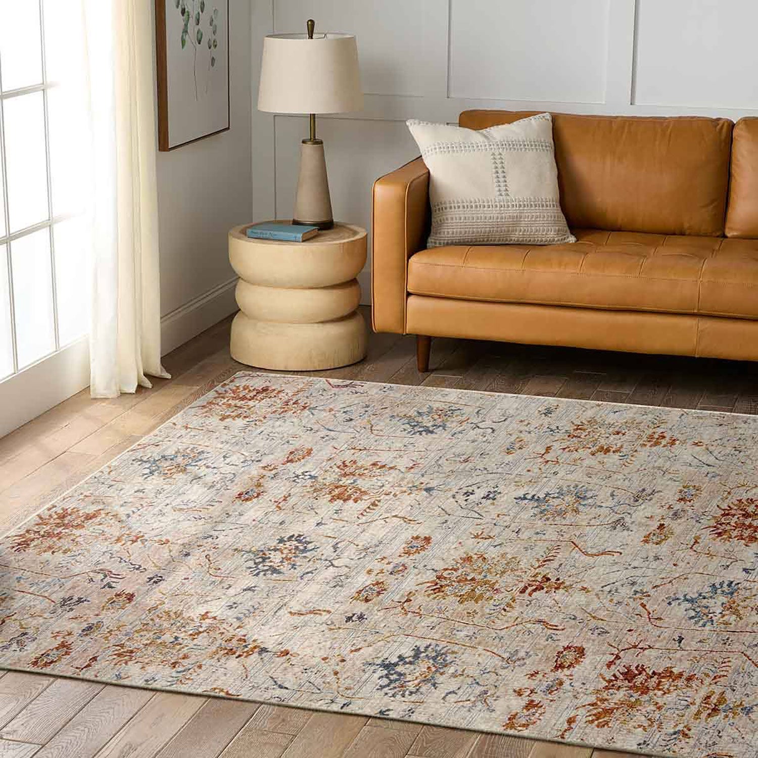Jaipur Living Valentia Ozella Neutral Power Loomed Rug
