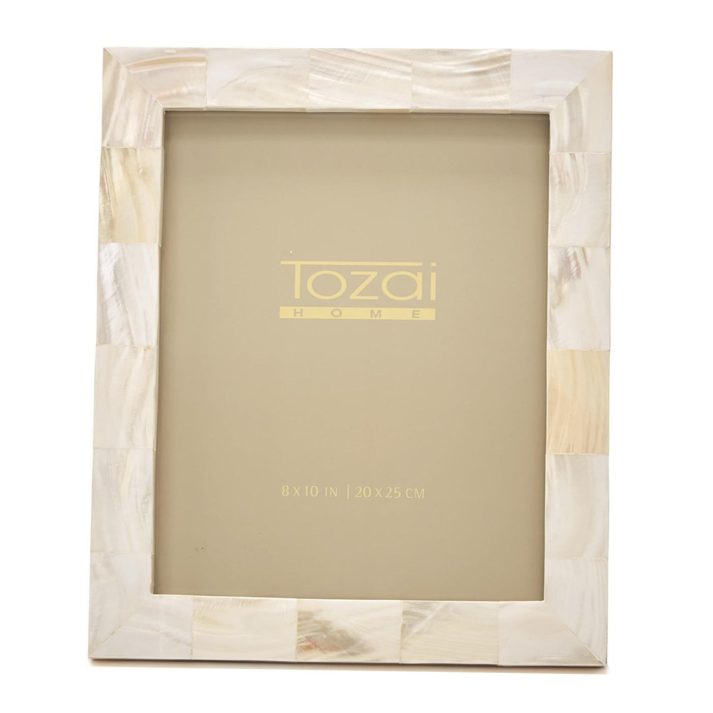 Pearly White Photo Frame