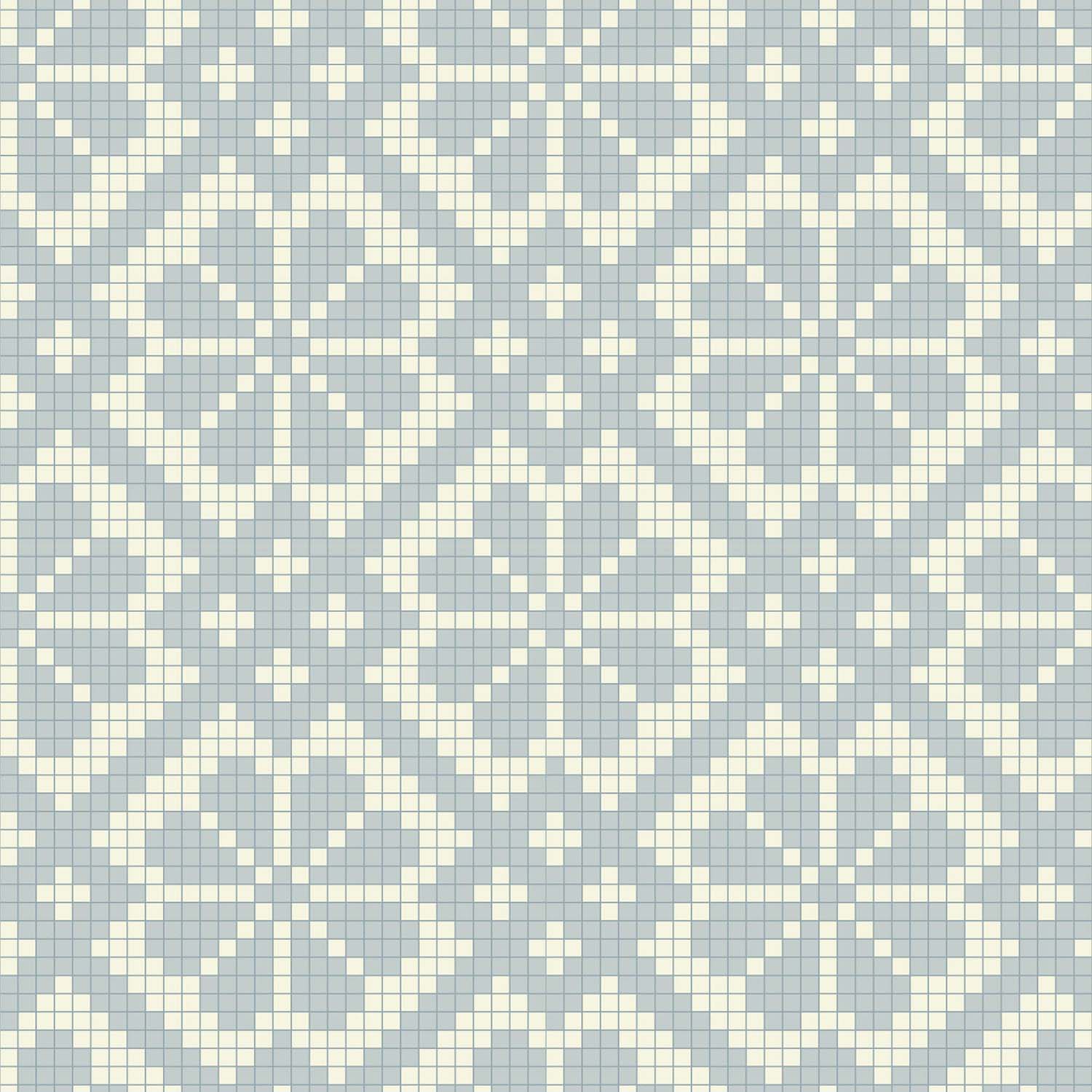 Mitchell Black Villa Mosaic Wallpaper