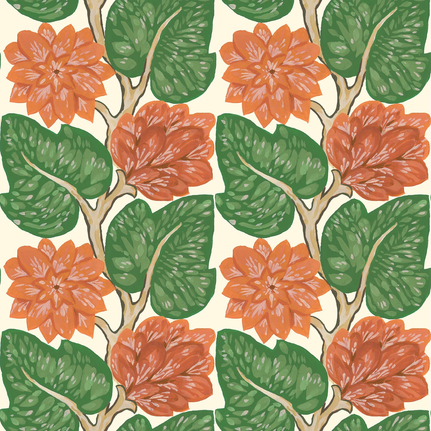 Mitchell Black Vintage Vines Wallpaper