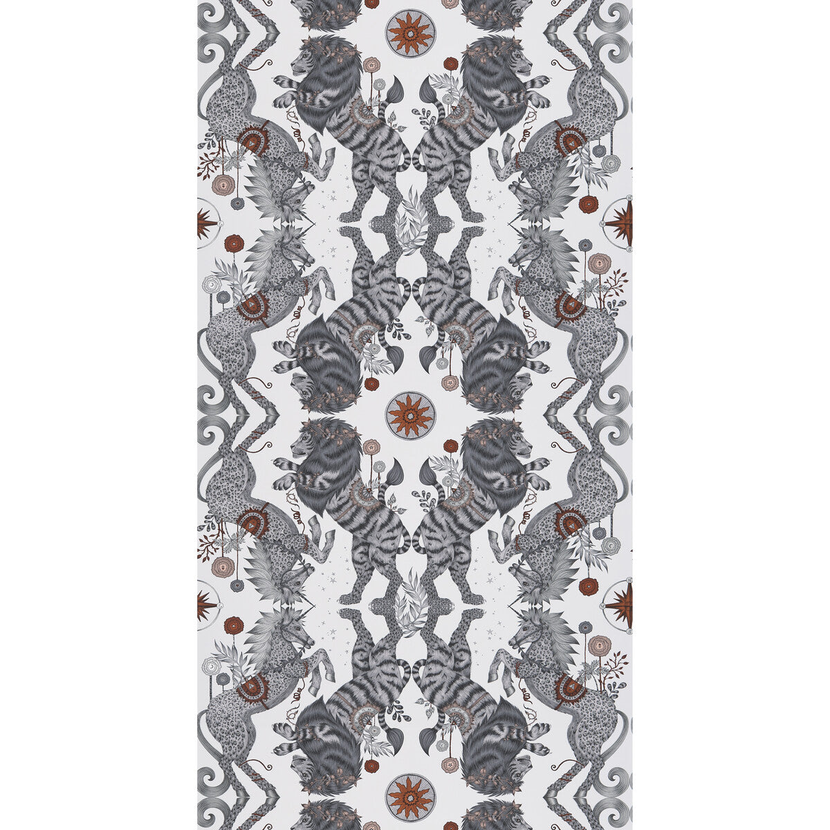 Clarke And Clarke Caspian Wp Nude Wallpaper