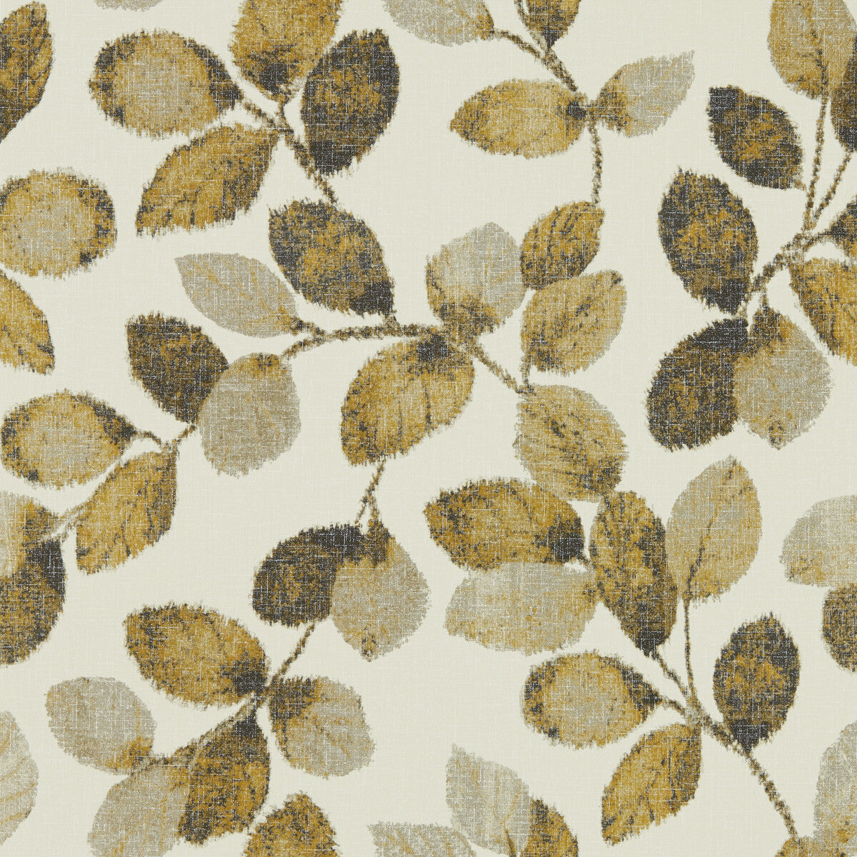 Clarke And Clarke Northia Pewter Gold Wp Wallpaper