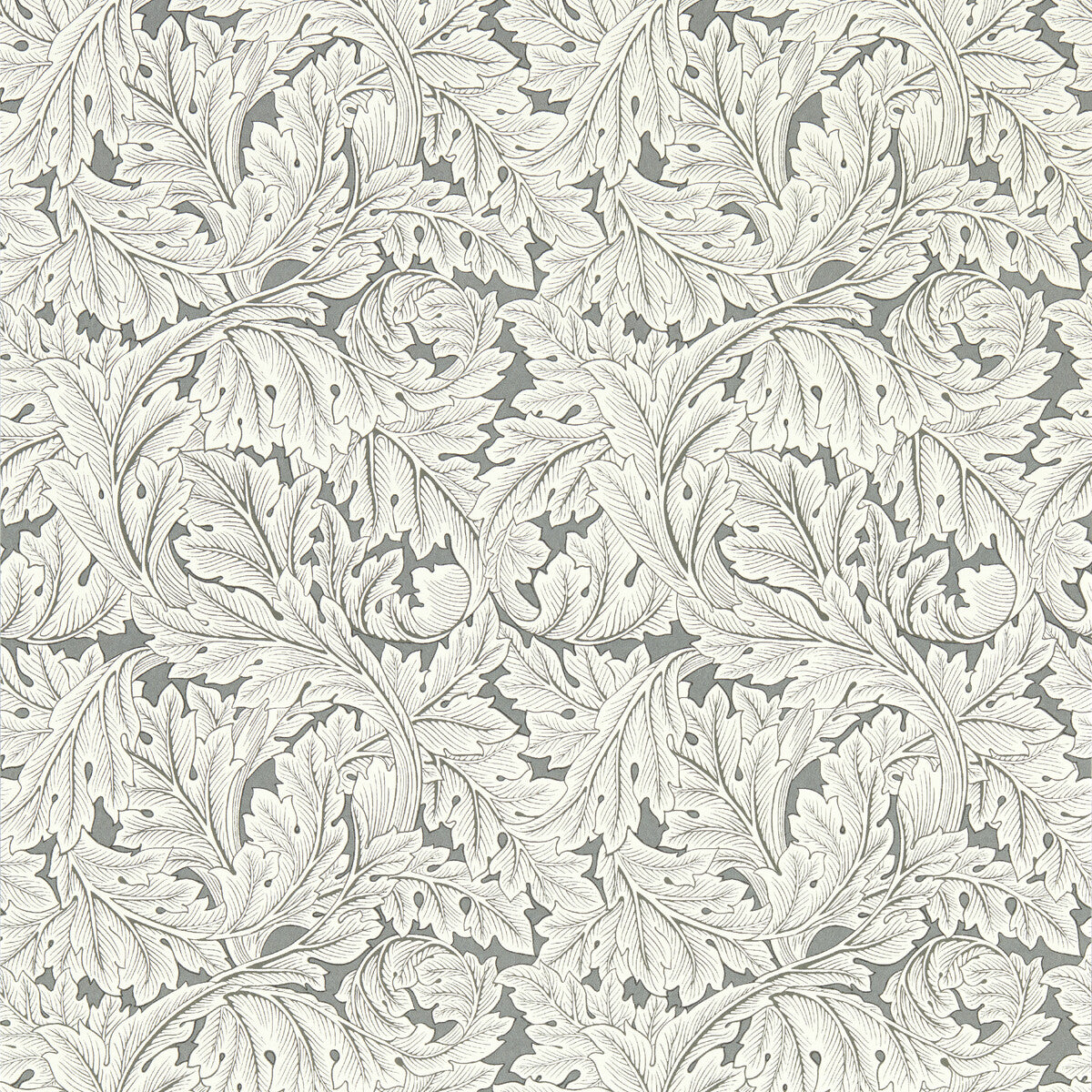 Clarke And Clarke Acanthus Slate Wp Wallpaper