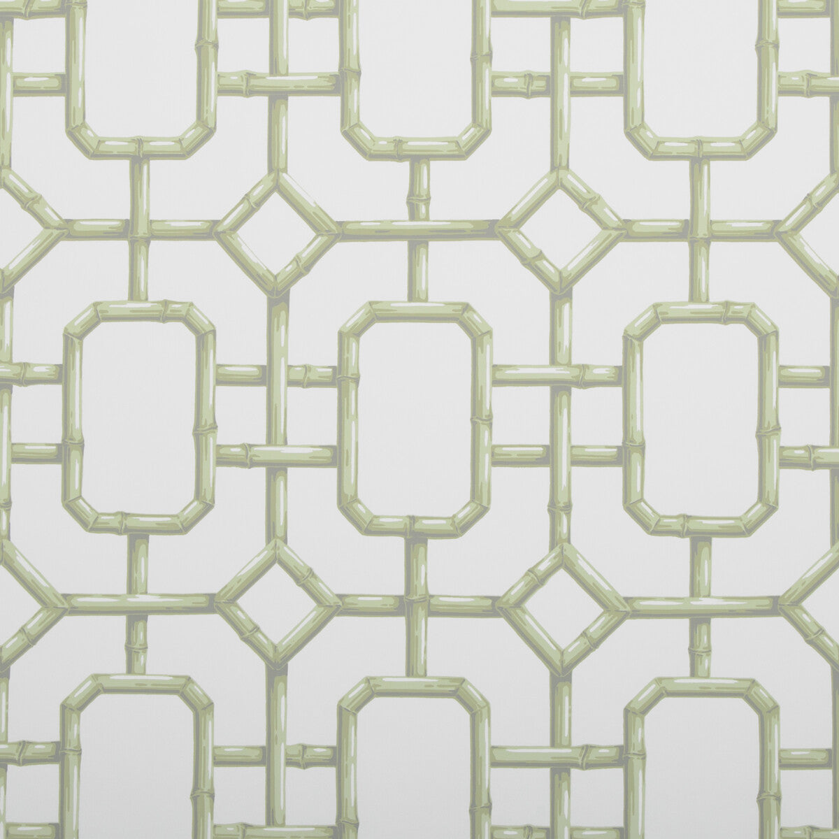 Kravet Couture Bambu Fret Celery Wallpaper