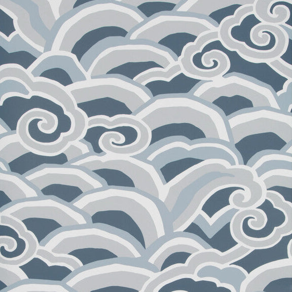 Kravet Design x Sarah Richardson Decowave Denim Wallpaper