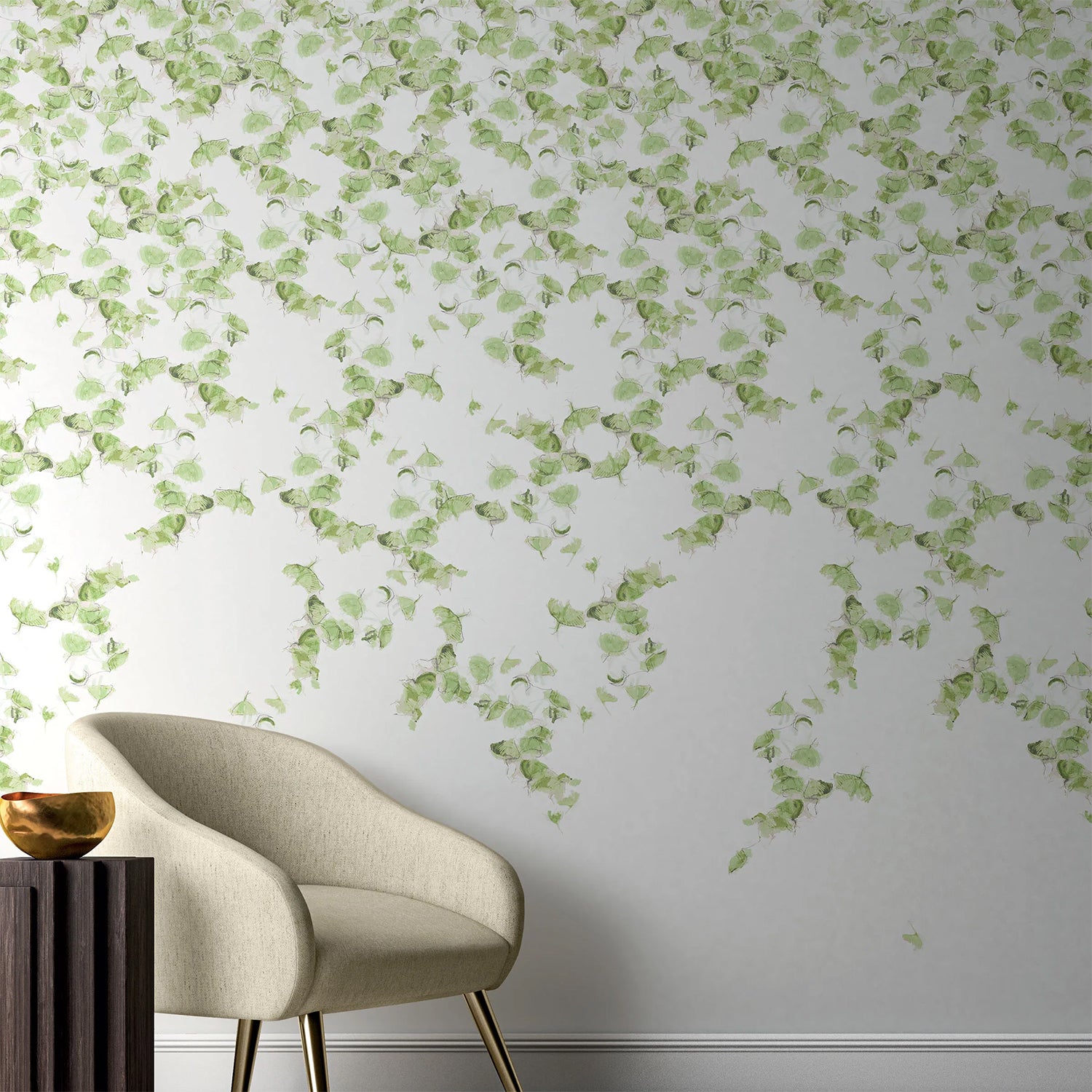 Kravet Couture Falling Ginkgo Summer Wallpaper