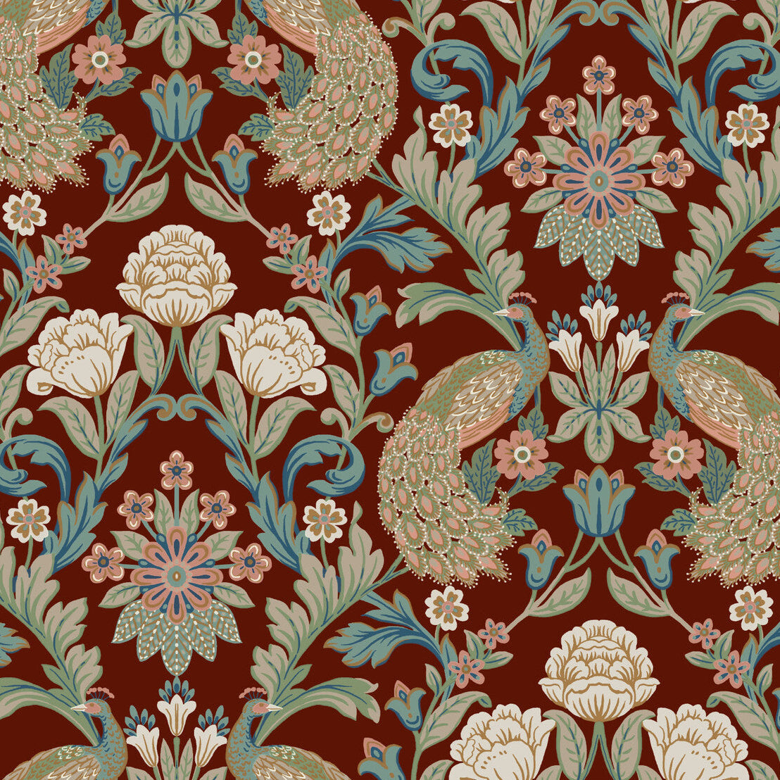 Ronald Redding Arts & Crafts x Kravet Design W3923-319 Wallpaper