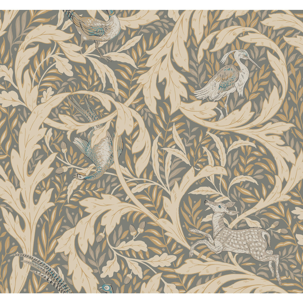 Ronald Redding Arts & Crafts x Kravet Design W3925-1611 Wallpaper