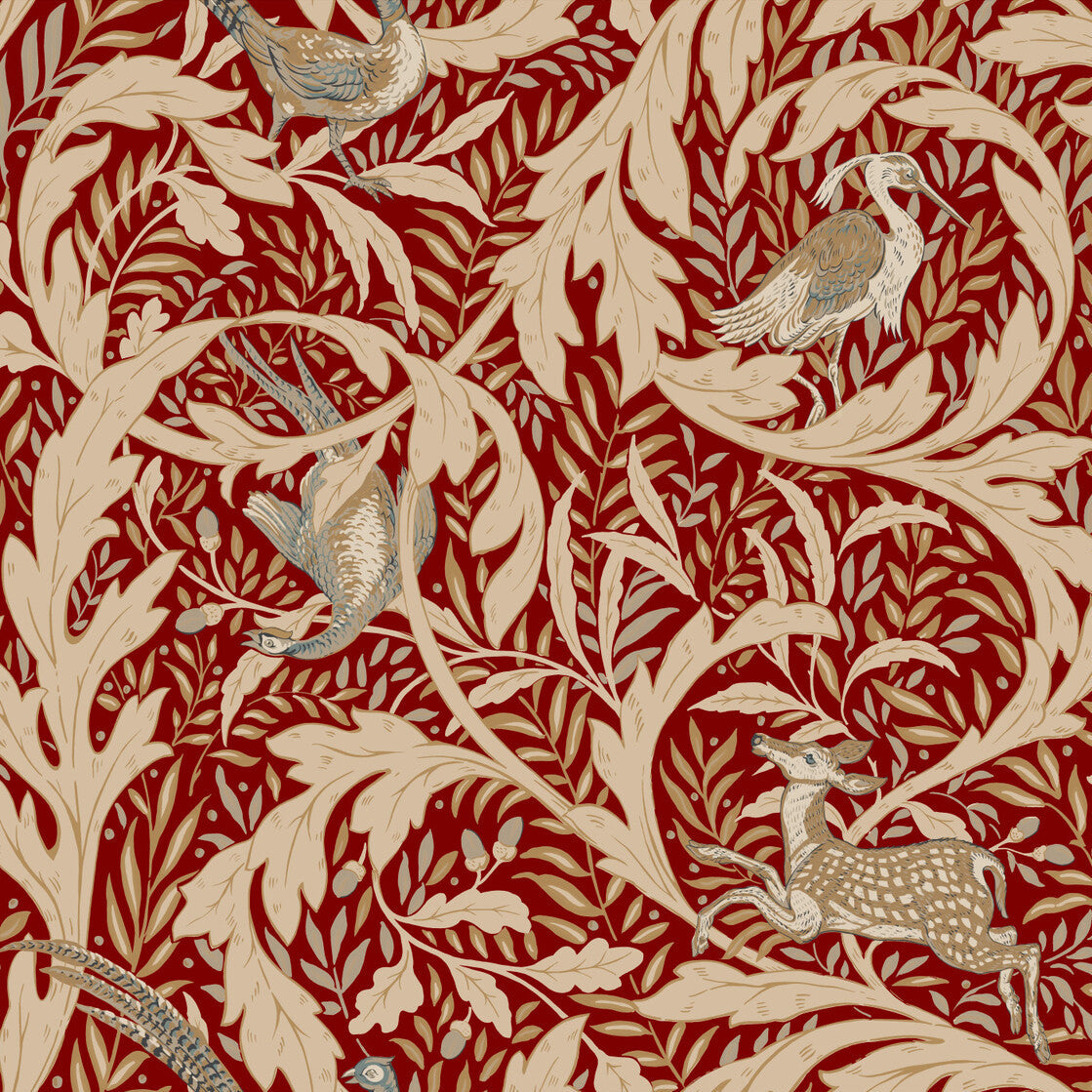 Ronald Redding Arts & Crafts x Kravet Design W3925-19 Wallpaper