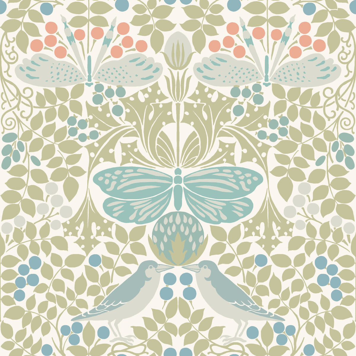 Ronald Redding Arts & Crafts x Kravet Design W3929-315 Wallpaper