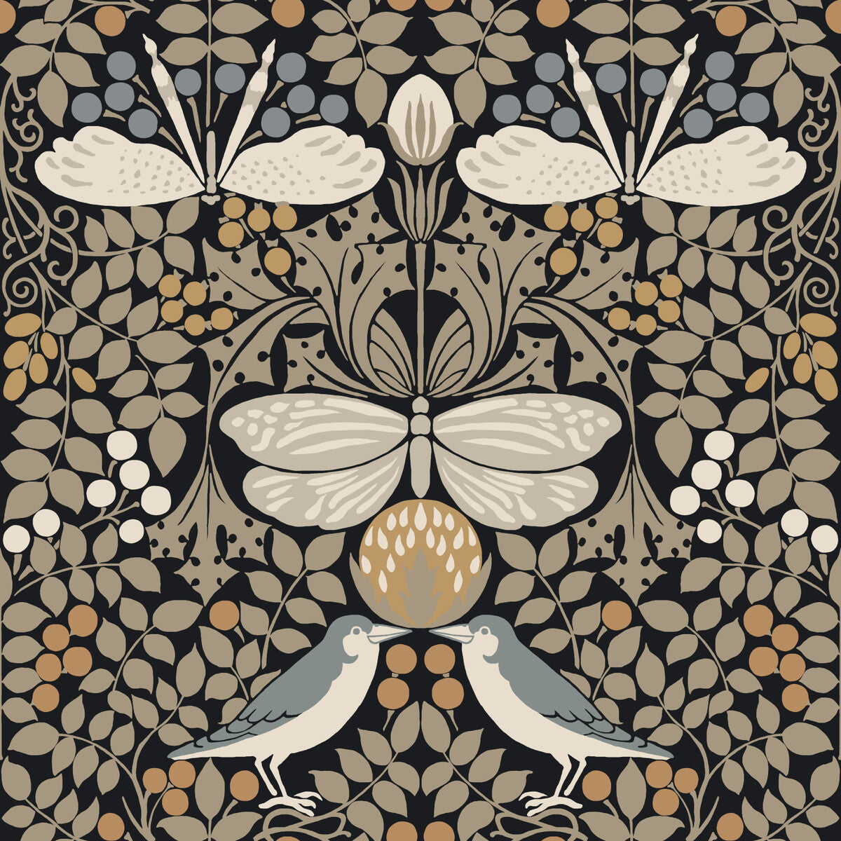 Ronald Redding Arts & Crafts x Kravet Design W3929-816 Wallpaper