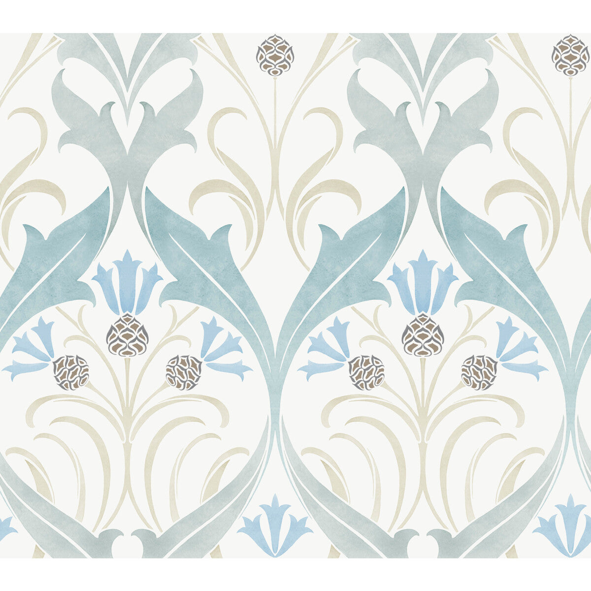 Ronald Redding Arts & Crafts x Kravet Design W3930-13 Wallpaper
