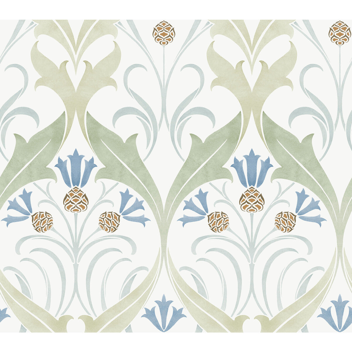 Ronald Redding Arts & Crafts x Kravet Design W3930-315 Wallpaper
