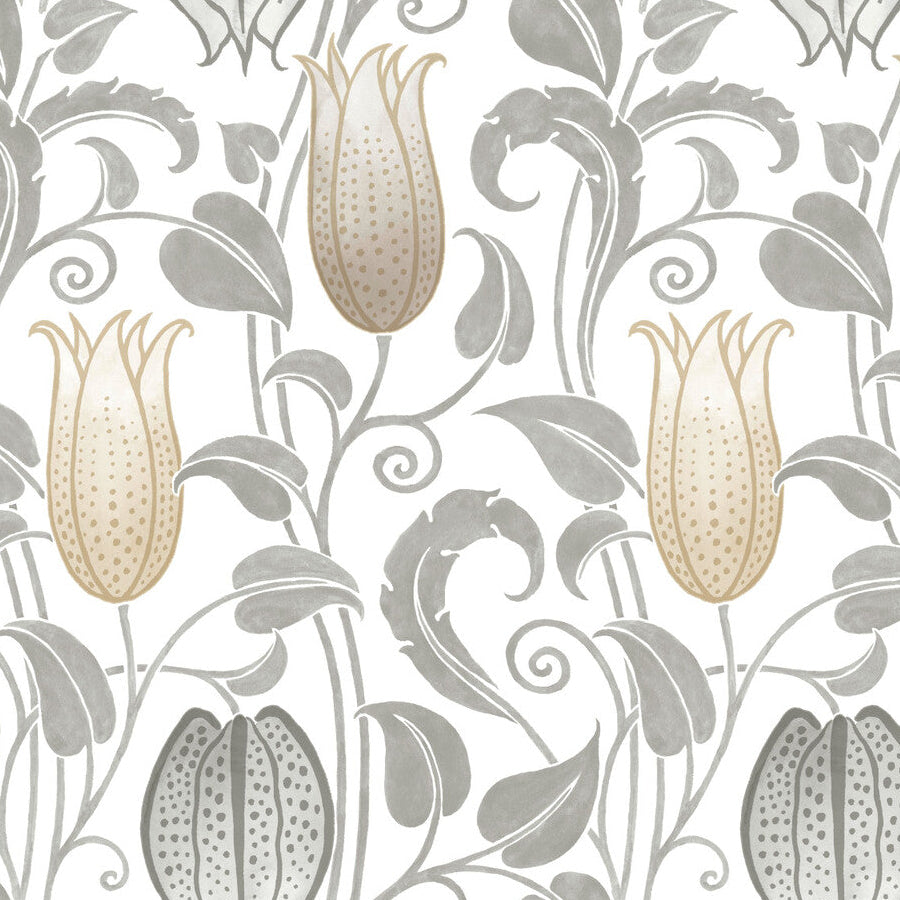 Ronald Redding Arts & Crafts x Kravet Design W3933-1611 Wallpaper