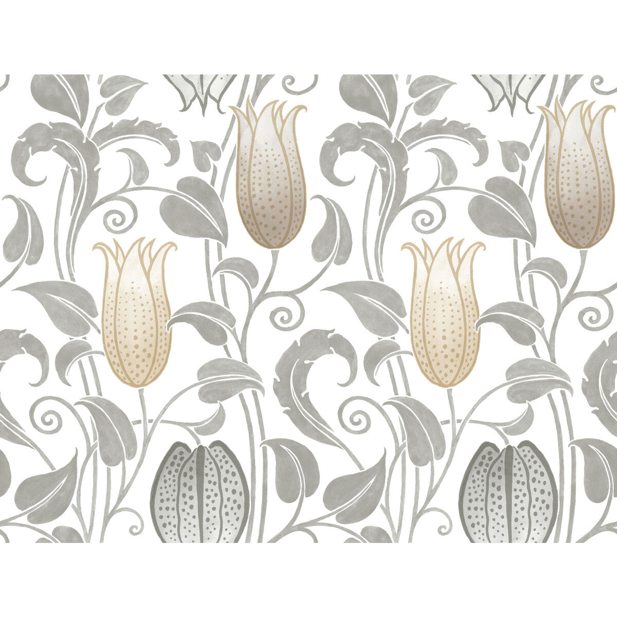 Ronald Redding Arts & Crafts x Kravet Design W3933-1611 Wallpaper