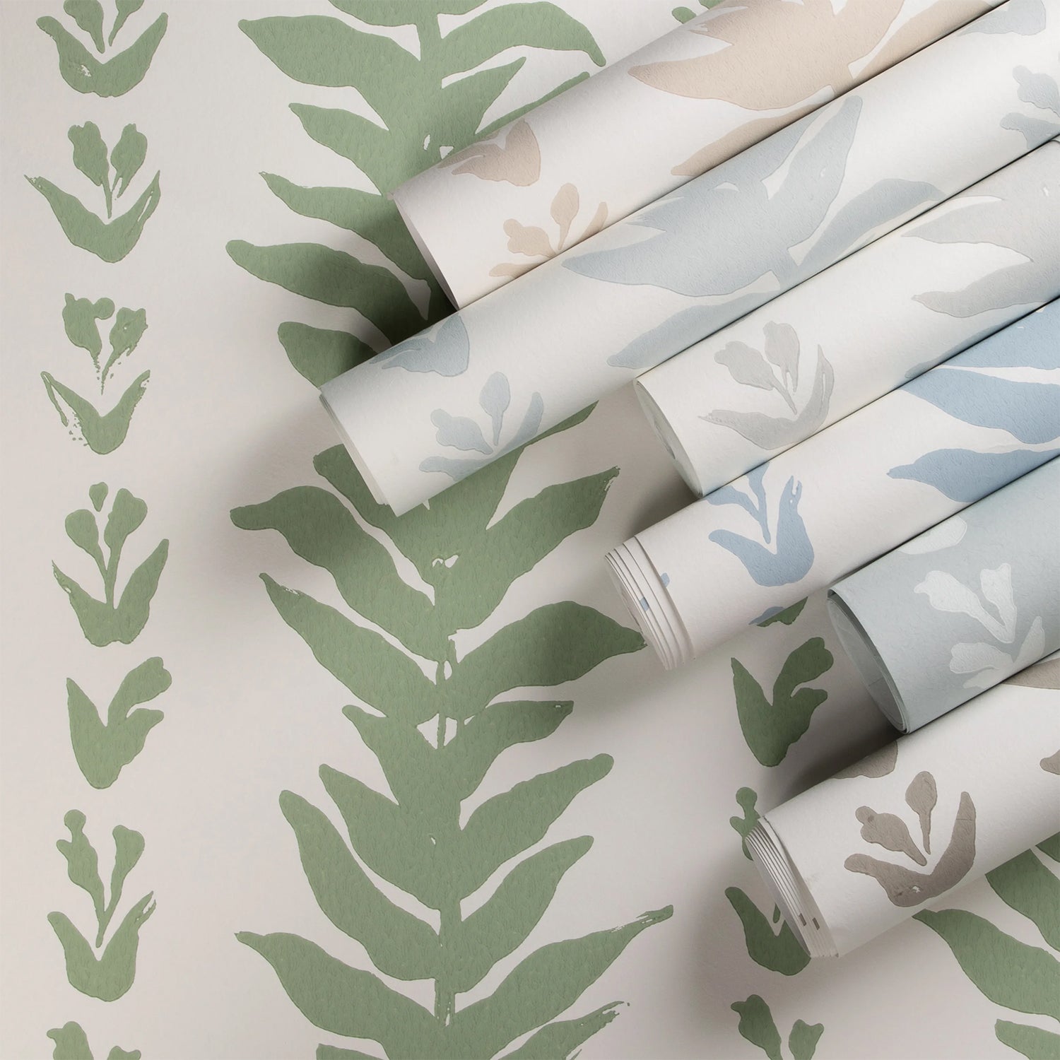 Kravet Couture Climbing Leaves Wp Linen Wallpaper