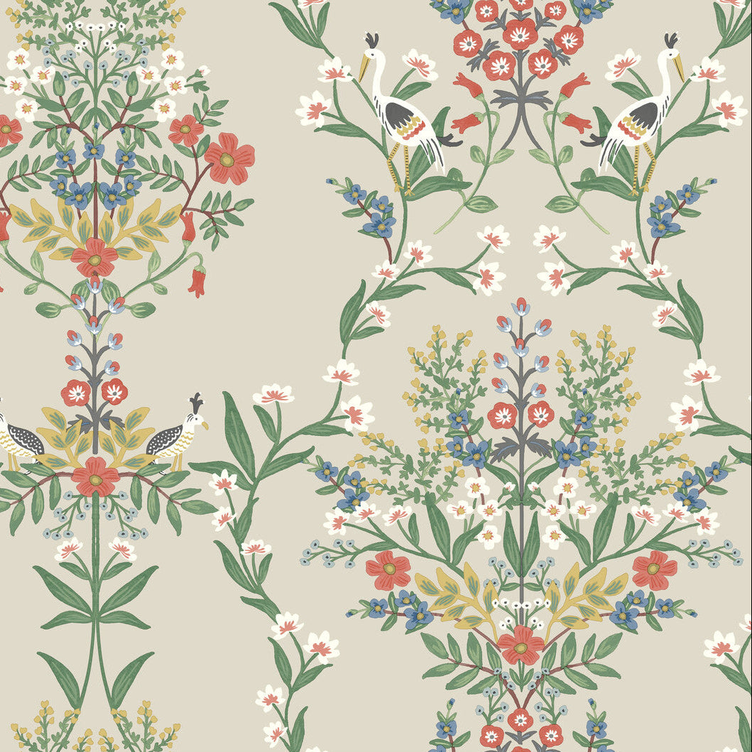 Rifle Paper Co Second Edition x Kravet Design W3949-1619 Wallpaper