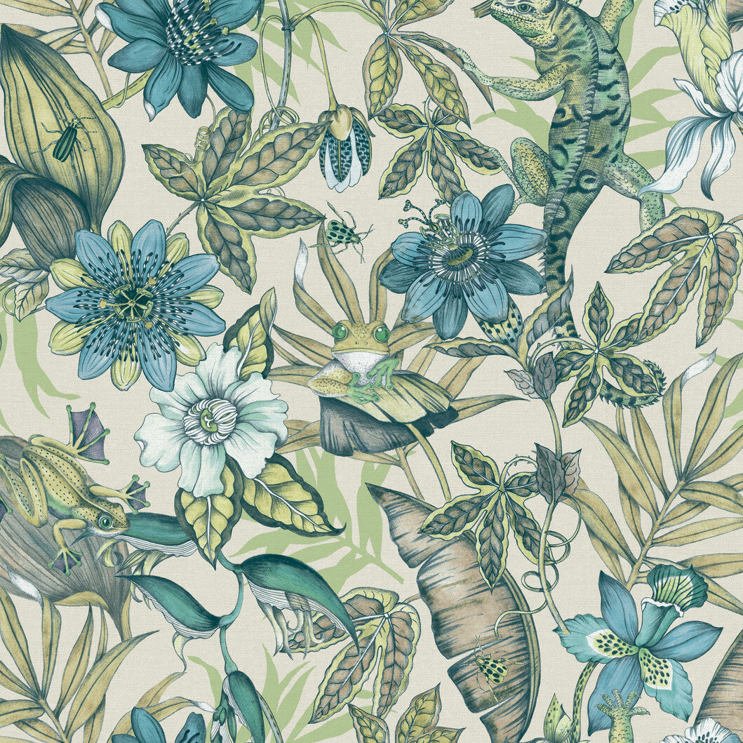 Blooms Second Edition Resource Library x Kravet Design W4131-353 Wallpaper