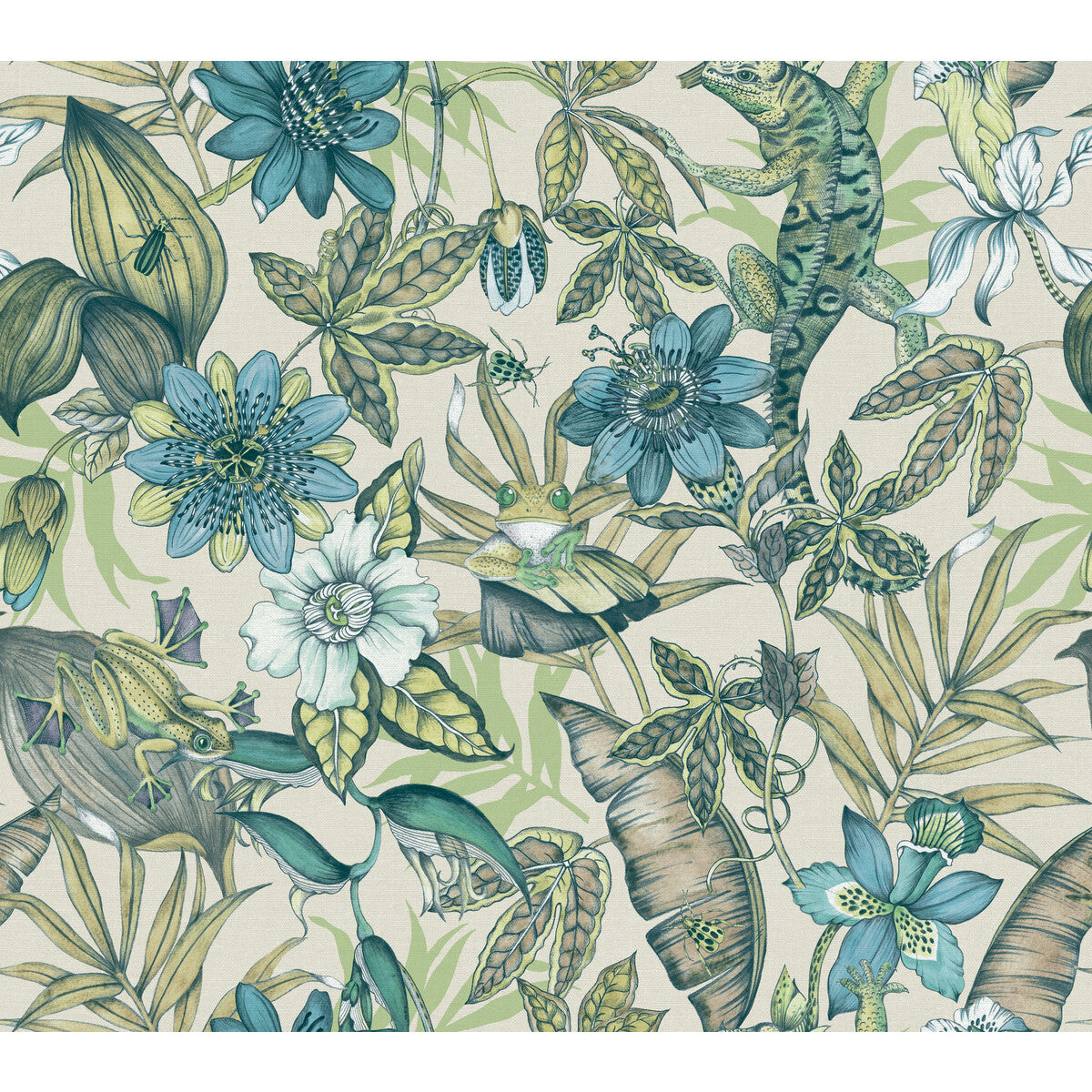 Blooms Second Edition Resource Library x Kravet Design W4131-353 Wallpaper
