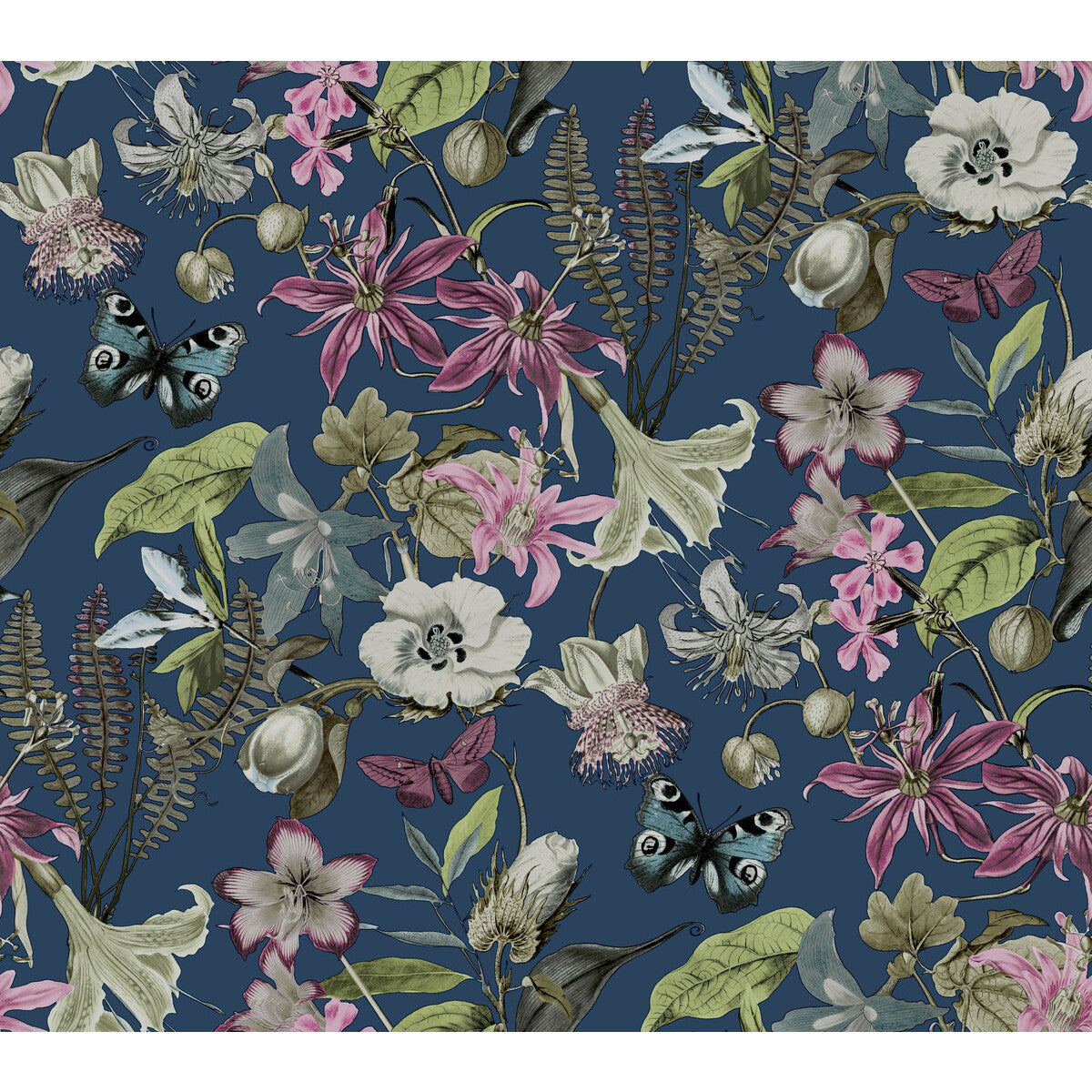 Blooms Second Edition Resource Library x Kravet Design W4133-517 Wallpaper