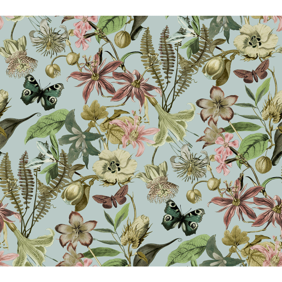 Blooms Second Edition Resource Library x Kravet Design W4133-73 Wallpaper