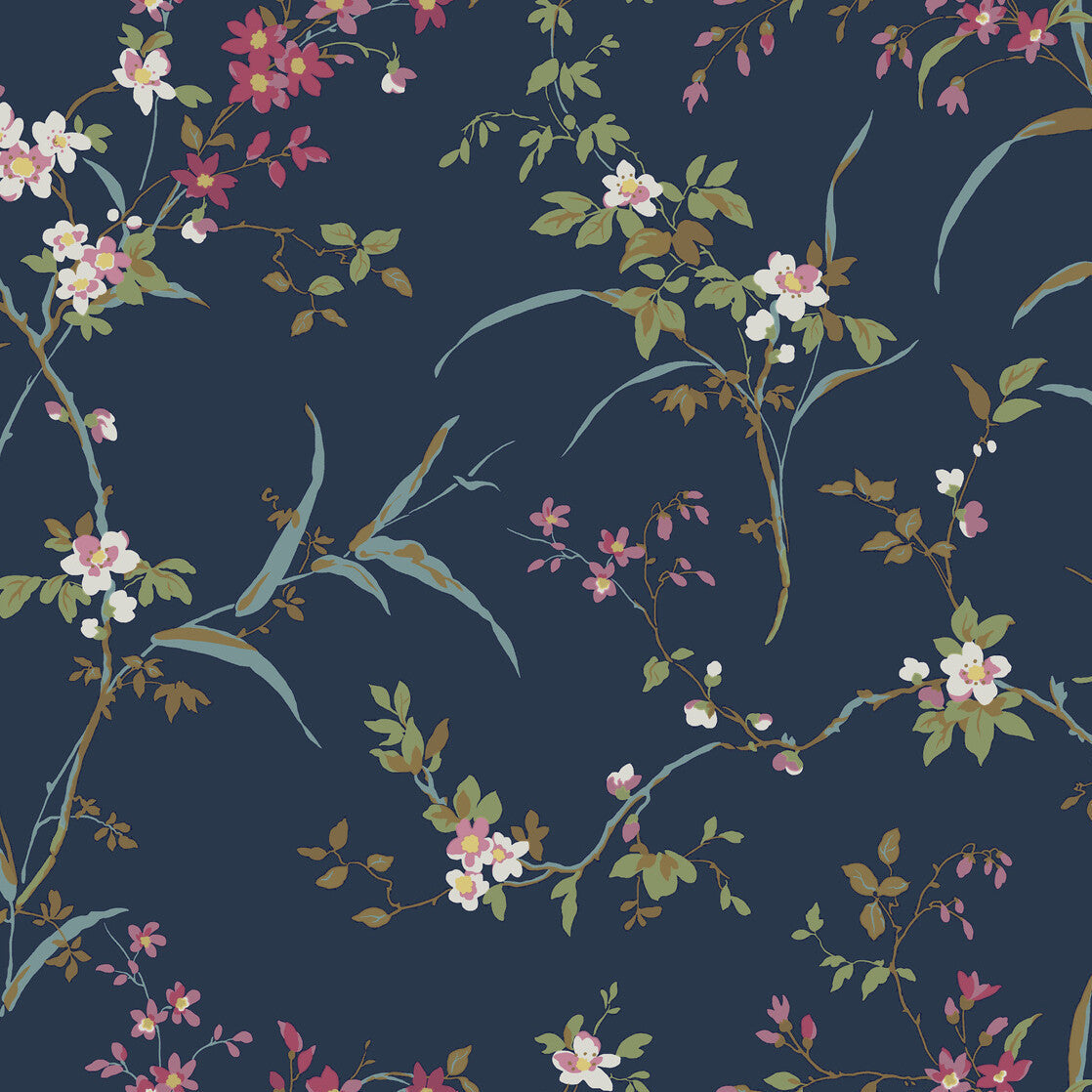 Blooms Second Edition Resource Library x Kravet Design W4135-517 Wallpaper